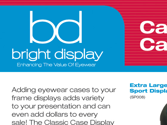 Bright Display Identity - Sales Sheets, Rack Card, Business Card, Website