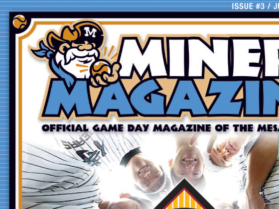 Mesa Miners Minor League Baseball - Game Program, Media Guide