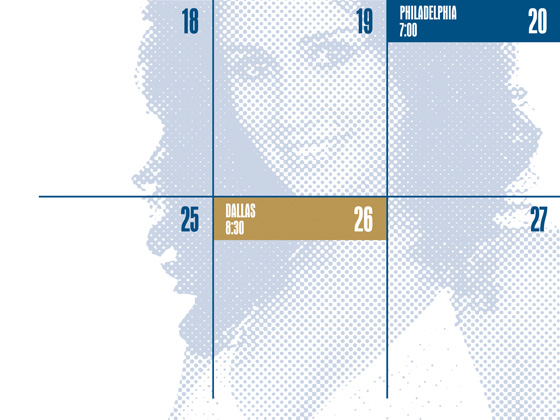 Calendar Design - Washington Wizards Dance Team, Golden State Warrior Girls