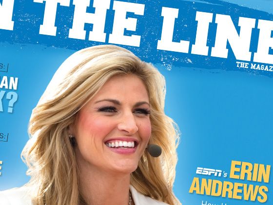 On The Line Magazine Cover Design